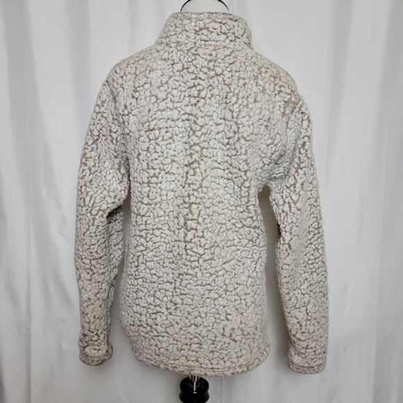 J. America Sherpa Fleece Pullover SZ Small - Picture 3 of 3